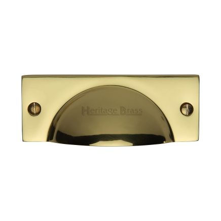 Heritage Brass Drawer Pull Cheshire Design Polished Brass finish