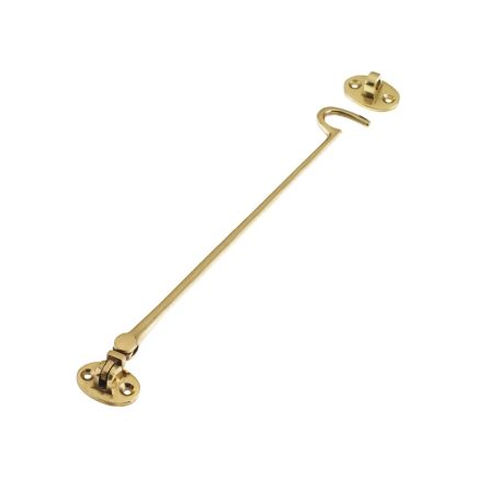 Zoo Hardware Cabin Hook (Heavyweight) 12" - Brass