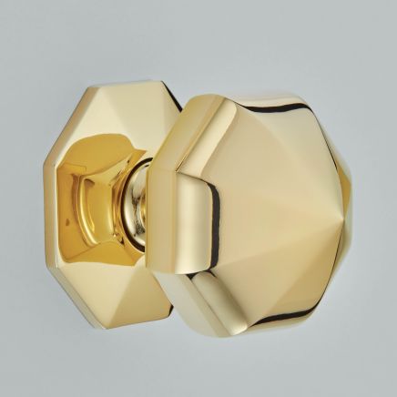 1751C Octagonal Centre Door Knob