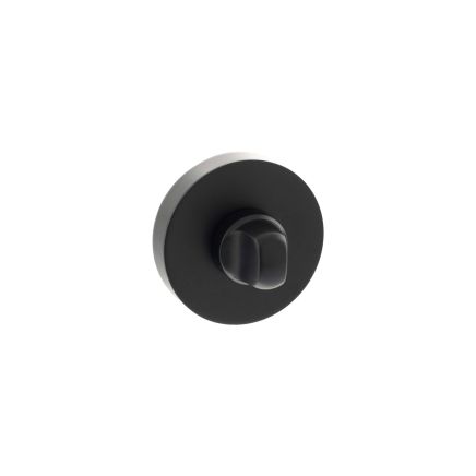 Senza Pari WC Turn and Release on Round Rose - Matt Black