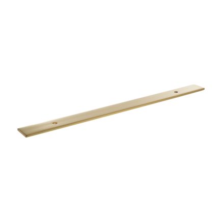 Millhouse Brass Long Wide Cabinet Handle Backplate 160mm - Satin Brass