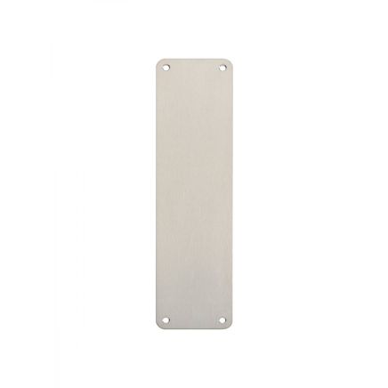Finger Plate Plain - Satin Stainless Steel