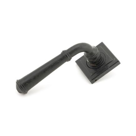 External Beeswax Regency Lever on Rose Set (Square) - Unsprung
