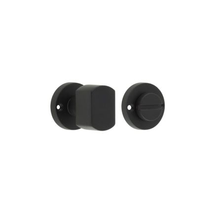 Contemporary Black Turn & Release for Mortice Knobs - By Frelan Hardware - JV813MB