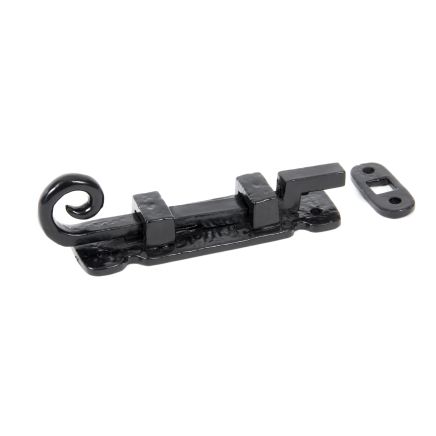 Black 4" Cranked Monkeytail Bolt