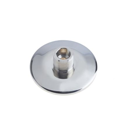 Burlington Chamfered Bases to Suit Wall Mounted Doorstops Polished Nickel - By Frelan Hardware - BUR972PN