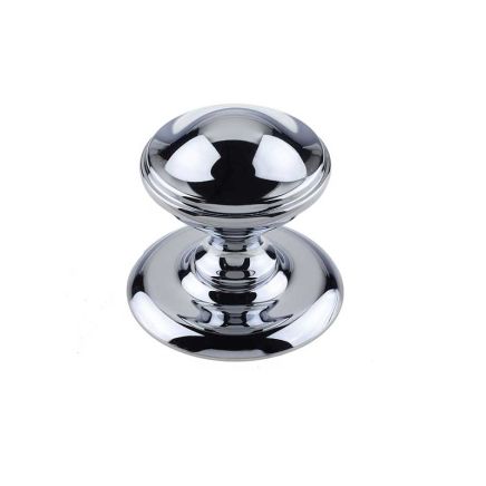 Jedo Belgravia Centre Door Knobs 66mm Polished Chrome - By Frelan Hardware - JV59PC