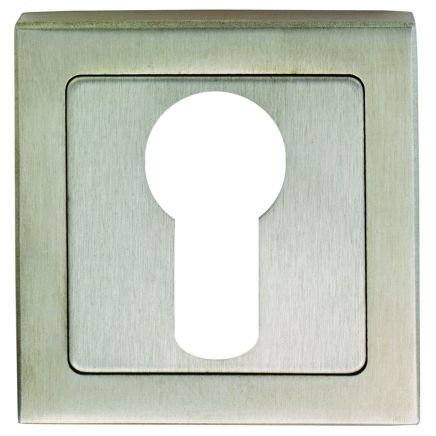 Square Escutcheons - Bright/Satin Stainless Steel