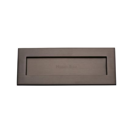 Heritage Brass Letterplate 10" x 4" Matt Bronze finish