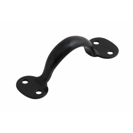 Penny End Pull Handle (100mm CC) - Flat Black