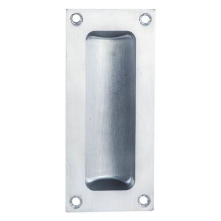 Flush Pull - Satin Chrome