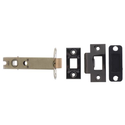 Atlantic Heavy Duty Bolt Through Tubular Latch 4" - Black Nickel
