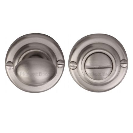 Heritage Brass Thumbturn & Emergency Release Satin Nickel finish