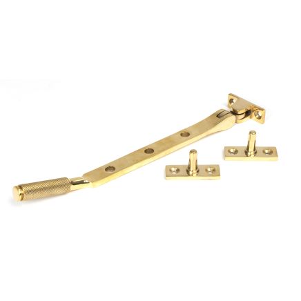 Polished Brass 8" Brompton Stay