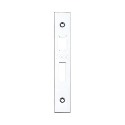 Zoo Hardware Spare Acc Pk for UK Sash Locks - contains Forend, Strike and Fixing Screws - Stainless Steel