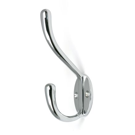 Polished Chrome Newbury Hat & Coat Hook