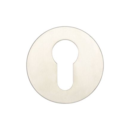 Stainless Steel Euro profile Escutcheons Grade 201 52x8mm Satin Stainless Steel - By Frelan Hardware - JSS28
