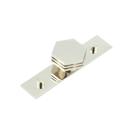Nile Cupboard Knobs 40mm Plain Polished Nickel - By Frelan Hardware - HOX-340PN-5090PN