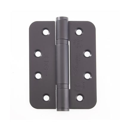 Certifire Stainless Steel Grade 13 Radiused Polymer Bearing Hinges 3 Knuckle (PCK 3) 102x76x3mm Dark - By Frelan Hardware - J9633DB