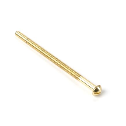 Polished Brass M5 x 90mm Male Bolt (1)