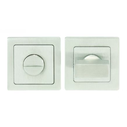 Square Thumbturn And Release - Satin Stainless Steel