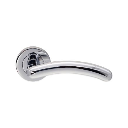 Taurus Lever Door Handle Polished Chrome