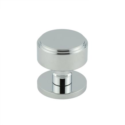Step Polished Chrome Mortice Knob - By Frelan Hardware - JV804PC