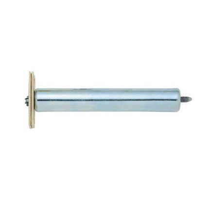 Jedo Concealed Door Closer with Rectangular Plate 140mm Electro Brassed - By Frelan Hardware - JW900EB