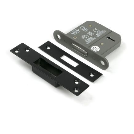 Black 3" 5 Lever BS Dead Lock