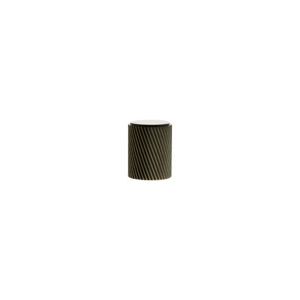Millhouse Brass Paddington Spiral Cylinder Cabinet Knob Handle - Antique Brass