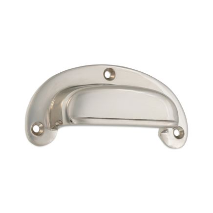 Traditional Cup Pull Polished Nickel