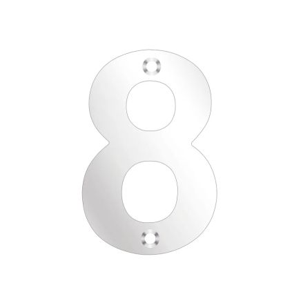 Zoo Hardware Numerals - Stainless Steel