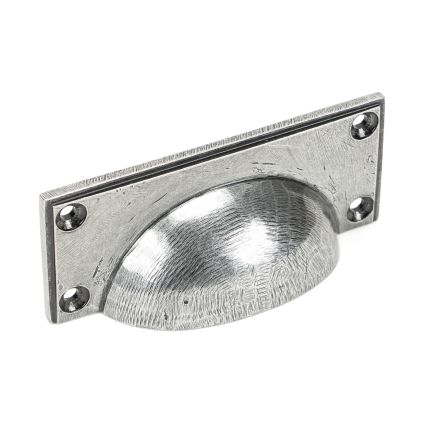Pewter Art Deco Drawer Pull