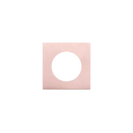 Zoo Hardware Spare square rose - Tuscan Rose Gold
