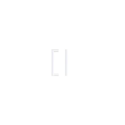 Zoo Hardware Square Block Cabinet handle 96mm CTC Polished Chrome Finish