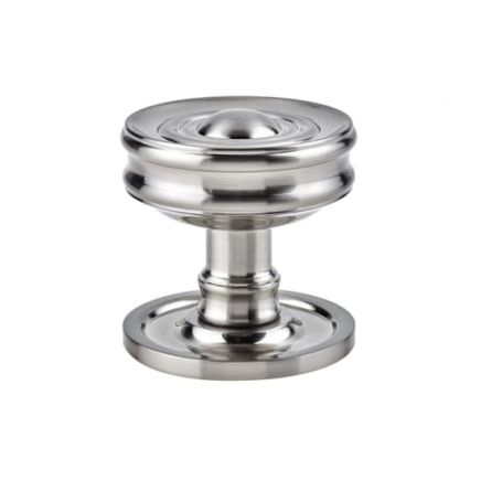 Burlington Bloomsbury Mortice Door Knob Satin Nickel - By Frelan Hardware - BUR101SN
