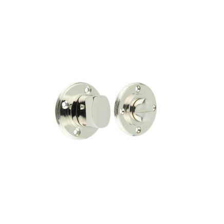 Burlington Turns & Releases Inner 3 No Rose Polished Nickel - By Frelan Hardware - BUR81PN