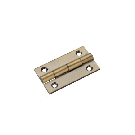 Zoo Hardware Solid drawn brass butt hinge - 38 x 22 x 1.3mm - Florentine Bronze