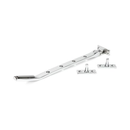 Polished Chrome Art Deco 10" Stay