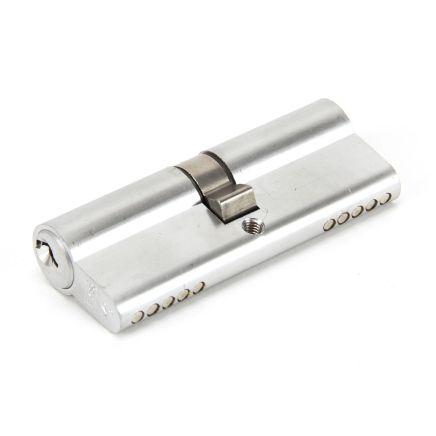 Satin Chrome 40/40 Euro Cylinder