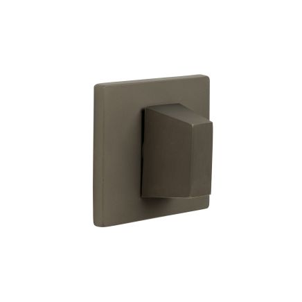 Tupai Rapido 5S Line WC Turn on 5mm Slimline Square Rose (bolt through fixing only) - Titanium
