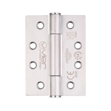 Zoo Hardware Grade 14 concealed knuckle hinge SS201 - square - Satin Stainless