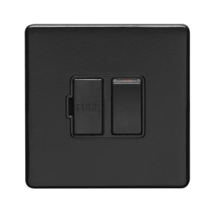 Eurolite Concealed 3mm Switched Fuse Spur Matt Black