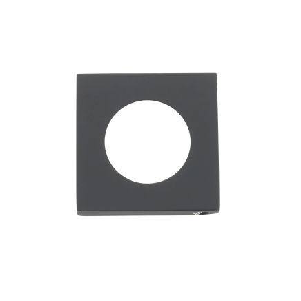 Zoo Hardware Spare square rose pack (1 pair) - Black