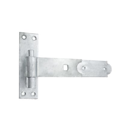 Hook and Band Hinge - Straight 8" - 200mm Galvanised