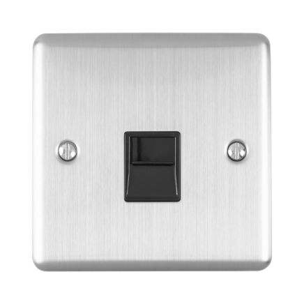 Eurolite Enhance Decorative Telephone Master Satin Stainless Steel