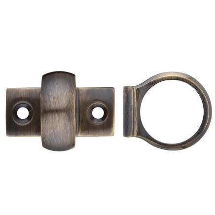 Zoo Hardware Window Sash Ring - Bronze