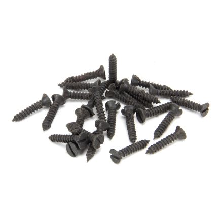 Beeswax 6 x 3/4" Countersunk Screws (25)