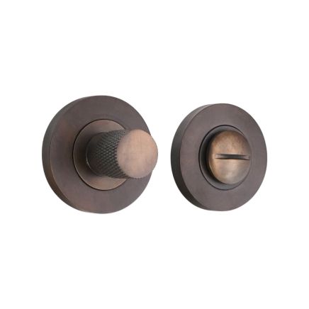 Jewel Knurlmond Thumb Turn & Release Matt Antique