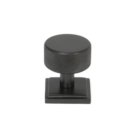 Aged Bronze Brompton Cabinet Knob - 32mm (Square)